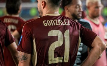 Alexander González se lesiona y busca recuperarse para jugar eliminatorias con Venezuela