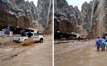 Inundaciones en Petra: dos turistas muertos y miles de evacuados Inundaciones en Petra: dos turistas muertos y miles de evacuados