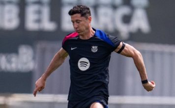 Lewandowski jugará con el Barcelona ante el Inter de Milán