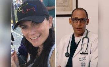 Liberan a Omar Vergel y Merlina Carrero tras haber sido detenidos por cuerpos de seguridad Liberan a Omar Vergel y Merlina Carrero tras haber sido detenidos por cuerpos de seguridad