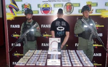 Detuvieron a un hombre con 342.200 dólares falsos en Táchira Detuvieron a un hombre con 342.200 dólares falsos en Táchira