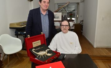 Charly García dio como legado un disco y las letras de dos canciones al Instituto Cervantes