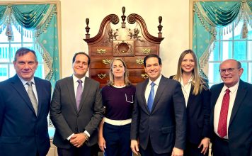 Marco Rubio se reunió con los cinco asilados de la Embajada de Argentina