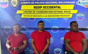 Detenidos tres policías que extorsionaron a joven en Zulia Detenidos tres policías que extorsionaron a joven en Zulia