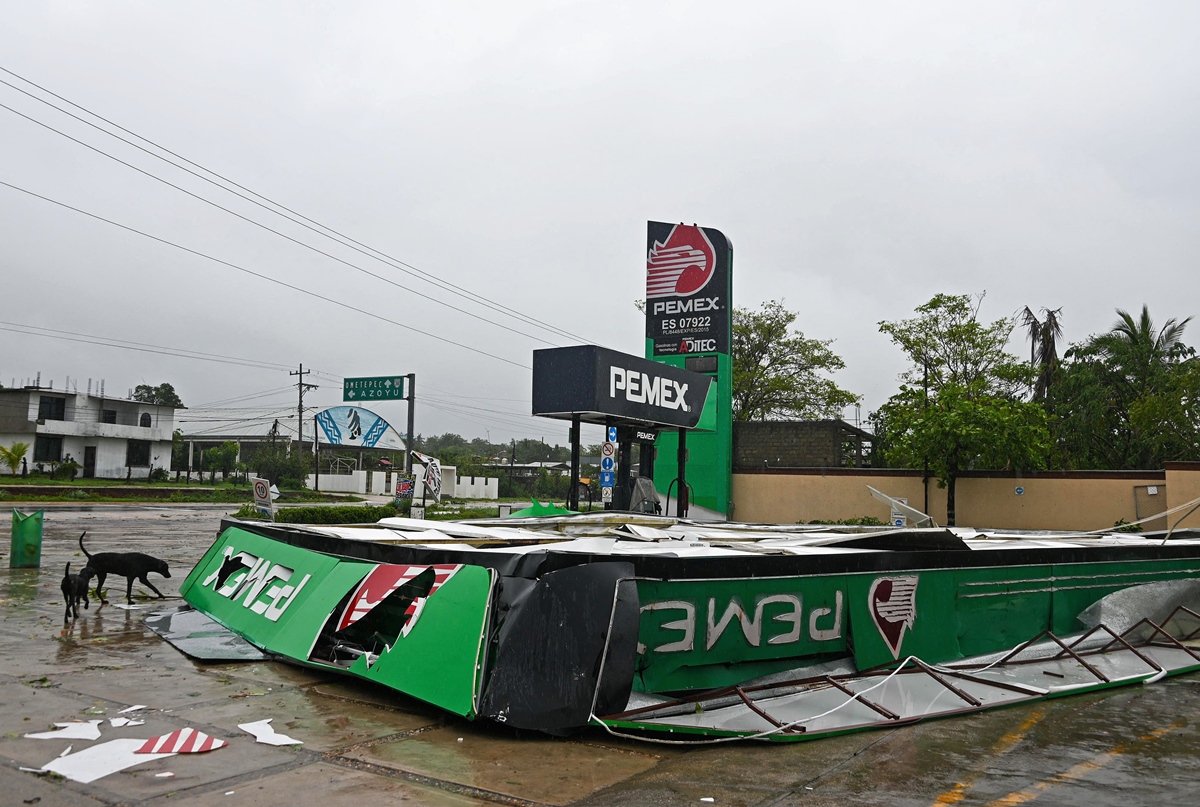 México huracán Erick muertos