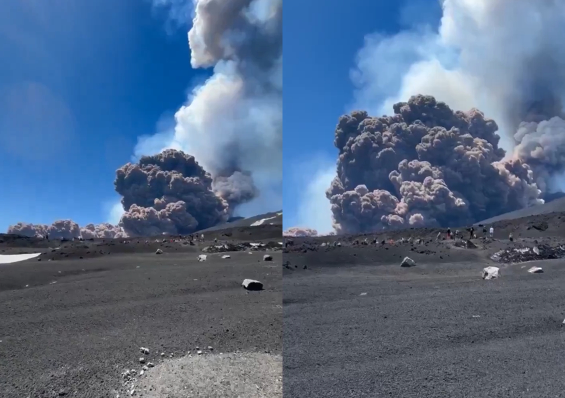 Monte Etna entra em erupção: inicia nova fase com explosão violenta